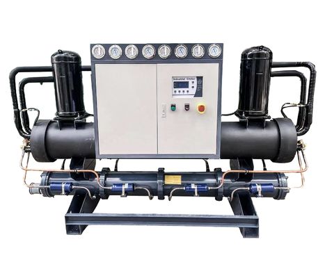 JLSK-40HP 소음 적 마이크로프로세서 컨트롤러와 함께 물 냉각 스크롤 냉장고
