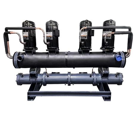 JLSK-40HP 소음 적 마이크로프로세서 컨트롤러와 함께 물 냉각 스크롤 냉장고