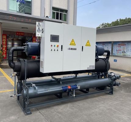 JLSW-180D 산업용 물 냉각 스크루 냉장기 마이크로 프로세서 제어 1000kW