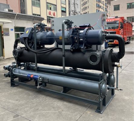 JLSW-180D 산업용 물 냉각 스크루 냉장기 마이크로 프로세서 제어 1000kW