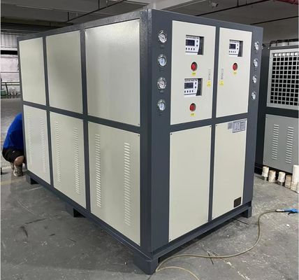 JLSS-60HP 대형 물 냉각 산업 냉장고 PLC 3 시스템 제어
