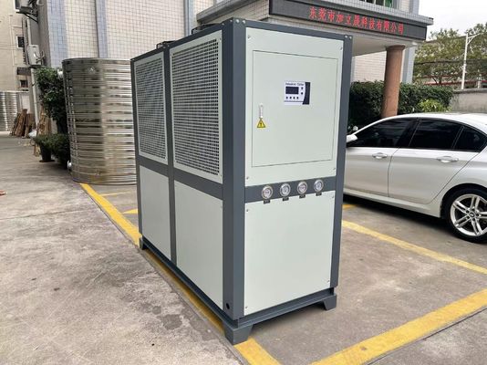 JLSLF-25HP 75KW 공기 냉각 공기 냉각 기계 PLC 마이크로 컴퓨터 제어