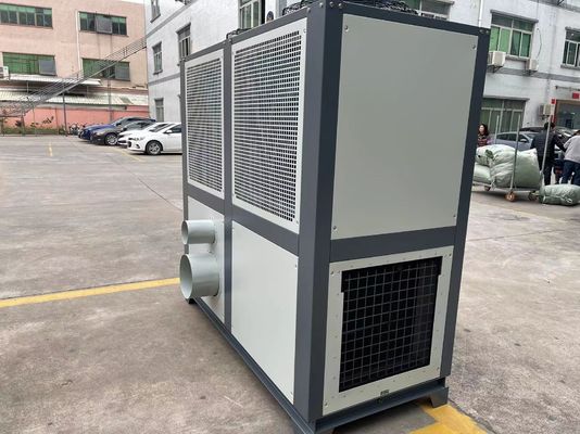 JLSLF-25HP 75KW 공기 냉각 공기 냉각 기계 PLC 마이크로 컴퓨터 제어