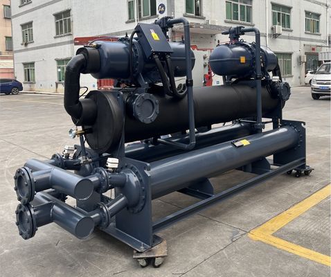 JLSW-200D 60dB R22 대형 상업용 건물용 물 냉각 스크루 냉장고 유지보수 용이
