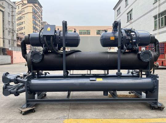 JLSW-200D 60dB R22 대형 상업용 건물용 물 냉각 스크루 냉장고 유지보수 용이