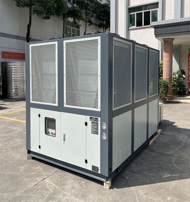 JLSF-75HP PLC 480V 공기 냉각 물 냉장고 덴마크 댄포스 스크롤 압축기