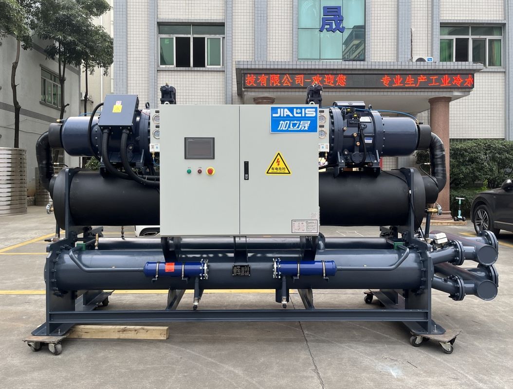 JLSW-200D 60dB R22 대형 상업용 건물용 물 냉각 스크루 냉장고 유지보수 용이