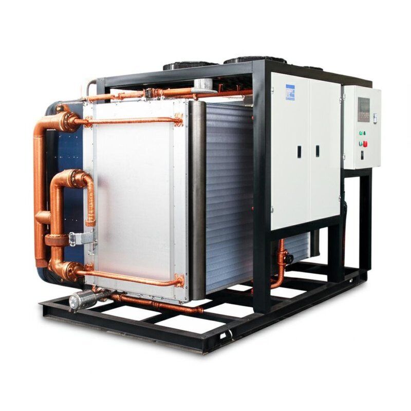 60Hz50Hz 물 냉장기 플릿 열 교환기 콘덴서 다양한 산업 프로세스에 적합